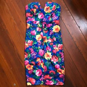 Floral Cocktail Dress